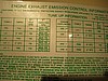 1978 - Emission Decal - Inner Fender/Underhood