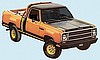 79-80 Macho Power Wagon Decal Set