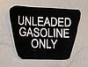 "Unleaded" Decal for dash