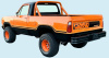 77-78 Macho Power Wagon Decal Set