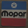 Brake Booster Decal - "Mopar"